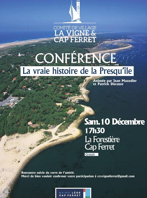 Conférence La vraie Histoire de la Presqu'île