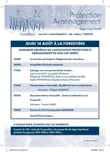 assemblée générale palcf 14 Aout 2025 1.